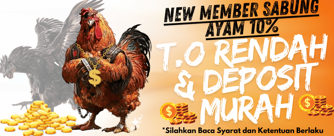 PROMO NEW MEMBER SABUNG AYAM ONLINE